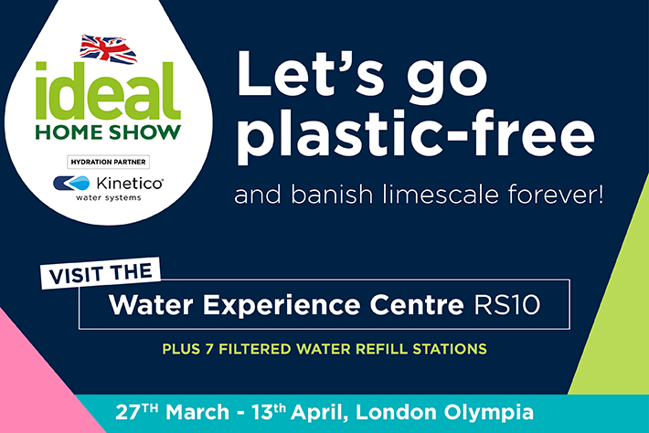 Official Hydration Partner of Ideal Home Show 2020