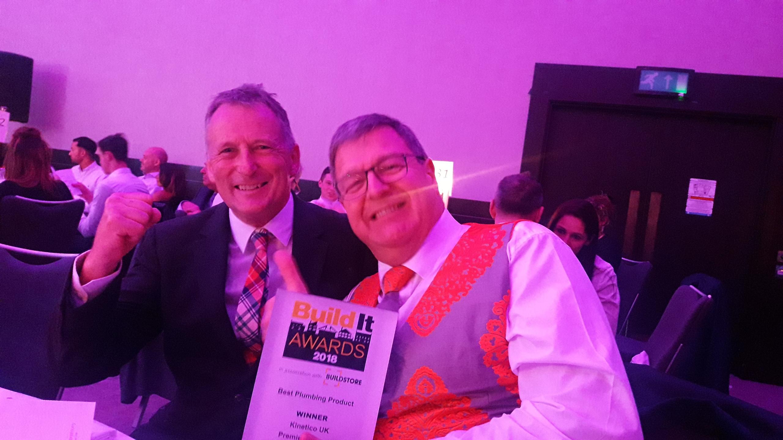 Kinetico bags top Build-It award 2018